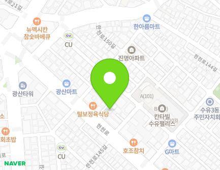 1068-4 Hancheon-ro, Gangbuk-gu, Seoul, Republic of Korea Map