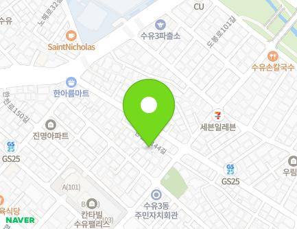 41-5 Hancheon-ro 144-gil, Gangbuk-gu, Seoul, Republic of Korea Map