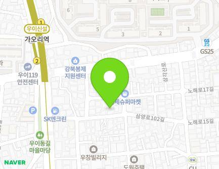 21 Samyang-ro 102-gil, Gangbuk-gu, Seoul, Republic of Korea Map