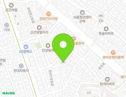 29-7 Samyang-ro 124-gil, Gangbuk-gu, Seoul, Republic of Korea Map