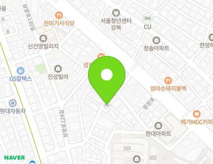 34 Samyang-ro 124-gil, Gangbuk-gu, Seoul, Republic of Korea Map