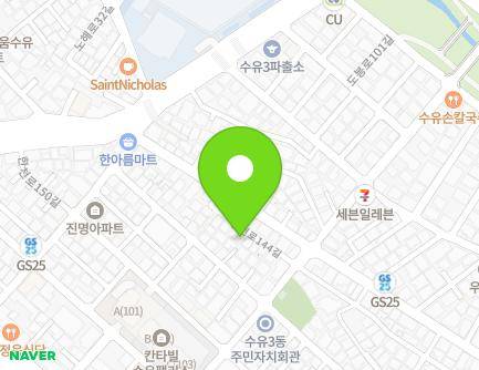 41-9 Hancheon-ro 144-gil, Gangbuk-gu, Seoul, Republic of Korea Map