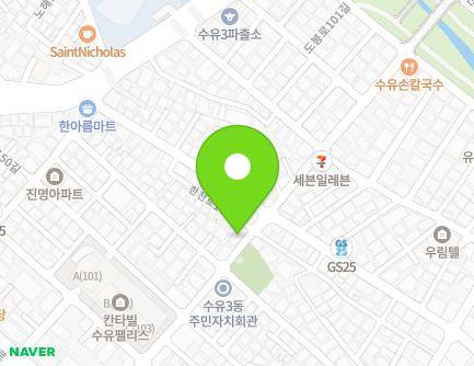 41 Hancheon-ro 144-gil, Gangbuk-gu, Seoul, Republic of Korea Map