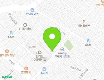 25 Hancheon-ro 144-gil, Gangbuk-gu, Seoul, Republic of Korea Map