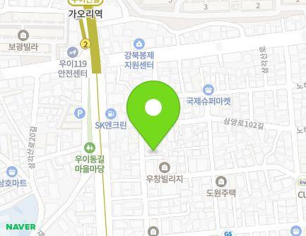 27-3 Samgaksan-ro 24-gil, Gangbuk-gu, Seoul, Republic of Korea Map