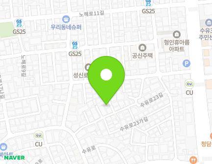 31-10 Nohae-ro 7-gil, Gangbuk-gu, Seoul, Republic of Korea Map