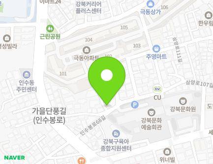 17 Insubong-ro 68-gil, Gangbuk-gu, Seoul, Republic of Korea Map