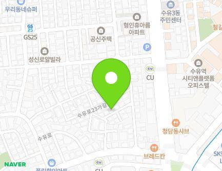 17-8 Suyu-ro 23-gil, Gangbuk-gu, Seoul, Republic of Korea Map