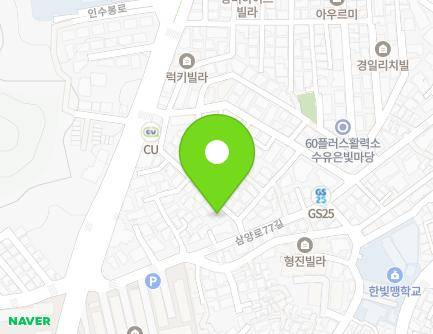 26 Insubong-ro 28ga-gil, Gangbuk-gu, Seoul, Republic of Korea Map