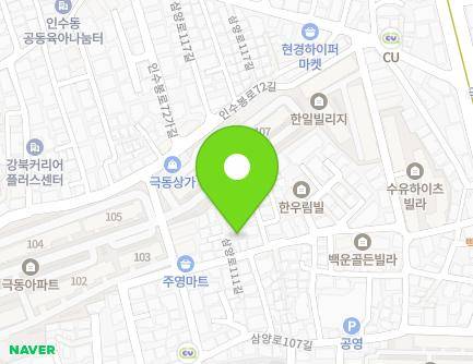 48-6 Samyang-ro 111-gil, Gangbuk-gu, Seoul, Republic of Korea Map