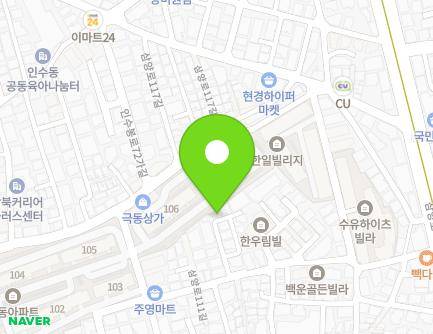 40-11 Samyang-ro 111-gil, Gangbuk-gu, Seoul, Republic of Korea Map