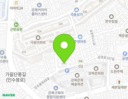 25 Insubong-ro 68-gil, Gangbuk-gu, Seoul, Republic of Korea Map