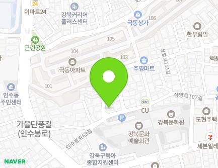 23 Insubong-ro 68-gil, Gangbuk-gu, Seoul, Republic of Korea Map