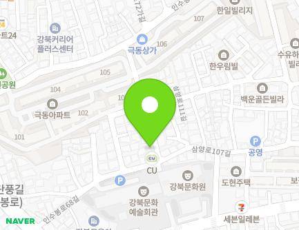 37-3 Insubong-ro 68-gil, Gangbuk-gu, Seoul, Republic of Korea Map