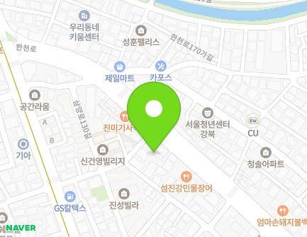 1153-4 Hancheon-ro, Gangbuk-gu, Seoul, Republic of Korea Map