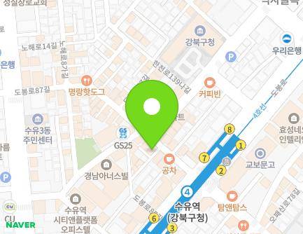 11 Dobong-ro 87-gil, Gangbuk-gu, Seoul, Republic of Korea Map