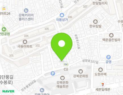 37-1 Insubong-ro 68-gil, Gangbuk-gu, Seoul, Republic of Korea Map