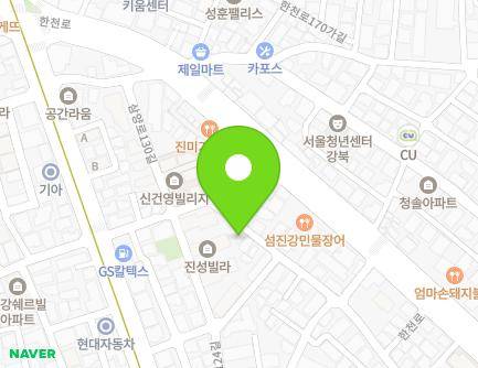 61 Hancheon-ro 161-gil, Gangbuk-gu, Seoul, Republic of Korea Map