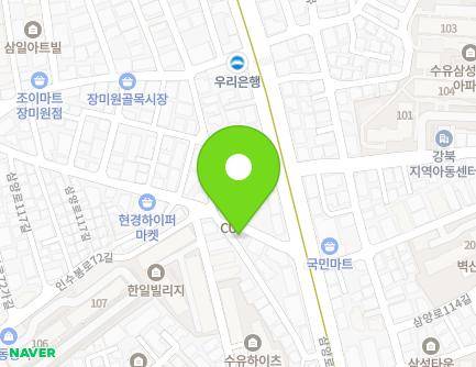 9 Samyang-ro 117-gil, Gangbuk-gu, Seoul, Republic of Korea Map