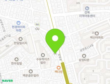 439 Samyang-ro, Gangbuk-gu, Seoul, Republic of Korea Map