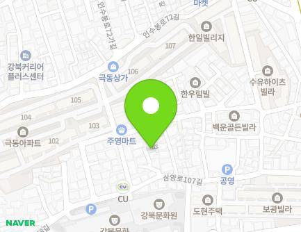 45-6 Samyang-ro 111-gil, Gangbuk-gu, Seoul, Republic of Korea Map