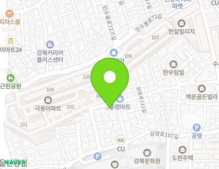 57 Samyang-ro 111-gil, Gangbuk-gu, Seoul, Republic of Korea Map