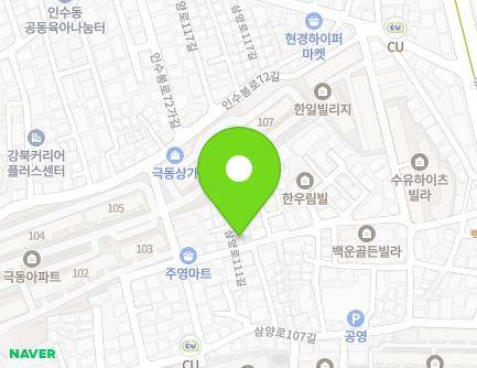 48 Samyang-ro 111-gil, Gangbuk-gu, Seoul, Republic of Korea Map