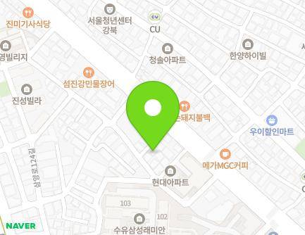 1135-7 Hancheon-ro, Gangbuk-gu, Seoul, Republic of Korea Map