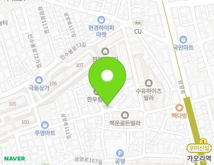 32 Samyang-ro 111-gil, Gangbuk-gu, Seoul, Republic of Korea Map