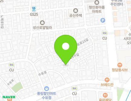 3-9 Suyu-ro 21-gil, Gangbuk-gu, Seoul, Republic of Korea Map