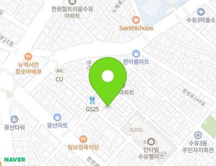 16-6 Hancheon-ro 148-gil, Gangbuk-gu, Seoul, Republic of Korea Map