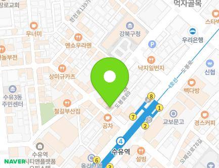 8 Dobong-ro 87-gil, Gangbuk-gu, Seoul, Republic of Korea Map