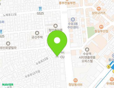 24-3 Suyu-ro 23-gil, Gangbuk-gu, Seoul, Republic of Korea Map