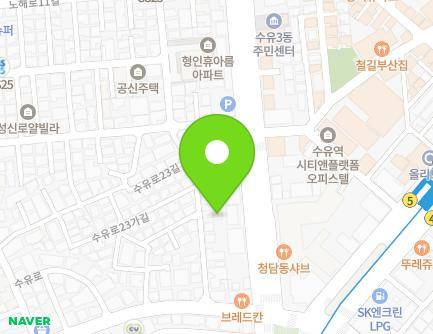 16 Suyu-ro 23-gil, Gangbuk-gu, Seoul, Republic of Korea Map