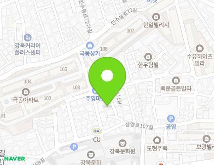 55 Samyang-ro 107-gil, Gangbuk-gu, Seoul, Republic of Korea Map