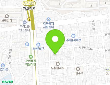 16-4 Samyang-ro 102-gil, Gangbuk-gu, Seoul, Republic of Korea Map