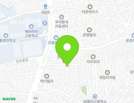 16-2 Insubong-ro 30-gil, Gangbuk-gu, Seoul, Republic of Korea Map