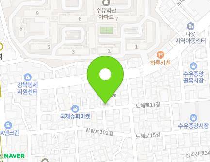 56 Nohae-ro 17-gil, Gangbuk-gu, Seoul, Republic of Korea Map