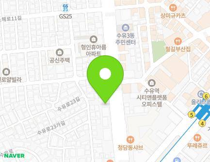 19-1 Nohae-ro, Gangbuk-gu, Seoul, Republic of Korea Map