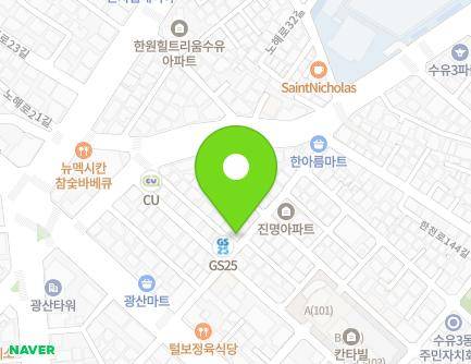 17 Hancheon-ro 148-gil, Gangbuk-gu, Seoul, Republic of Korea Map