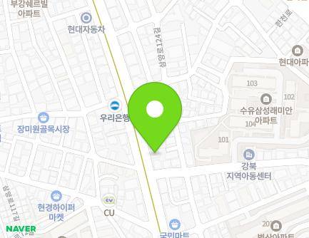 458 Samyang-ro, Gangbuk-gu, Seoul, Republic of Korea Map