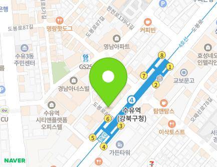 331 Dobong-ro, Gangbuk-gu, Seoul, Republic of Korea Map