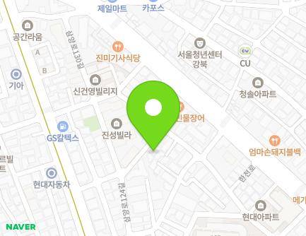 24 Samyang-ro 126-gil, Gangbuk-gu, Seoul, Republic of Korea Map