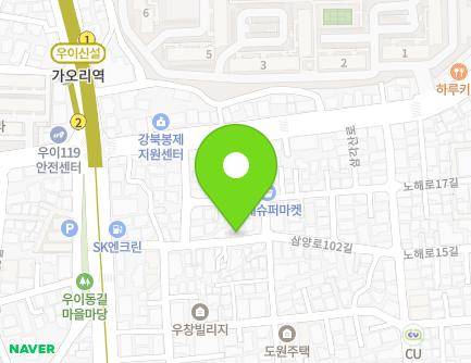 23 Samyang-ro 102-gil, Gangbuk-gu, Seoul, Republic of Korea Map