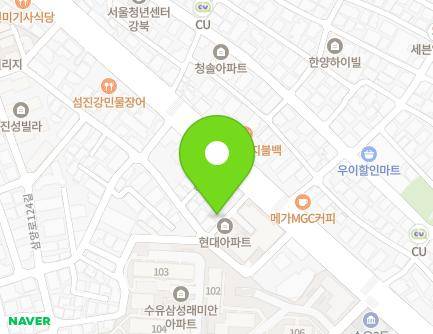 1131-6 Hancheon-ro, Gangbuk-gu, Seoul, Republic of Korea Map