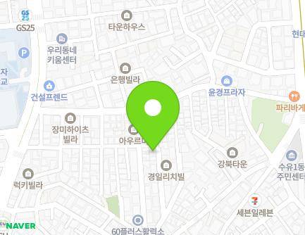 39-12 Samyang-ro 79-gil, Gangbuk-gu, Seoul, Republic of Korea Map