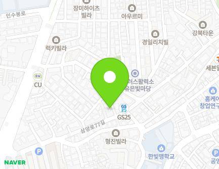 66-3 Samyang-ro 77-gil, Gangbuk-gu, Seoul, Republic of Korea Map