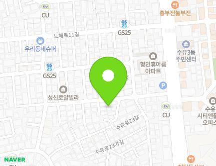 23 Nohae-ro 7-gil, Gangbuk-gu, Seoul, Republic of Korea Map