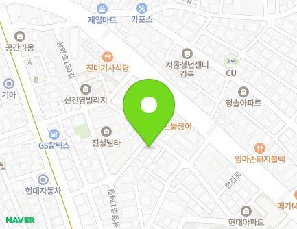 28 Samyang-ro 126-gil, Gangbuk-gu, Seoul, Republic of Korea Map