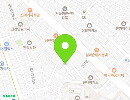 39 Hancheon-ro 161-gil, Gangbuk-gu, Seoul, Republic of Korea Map